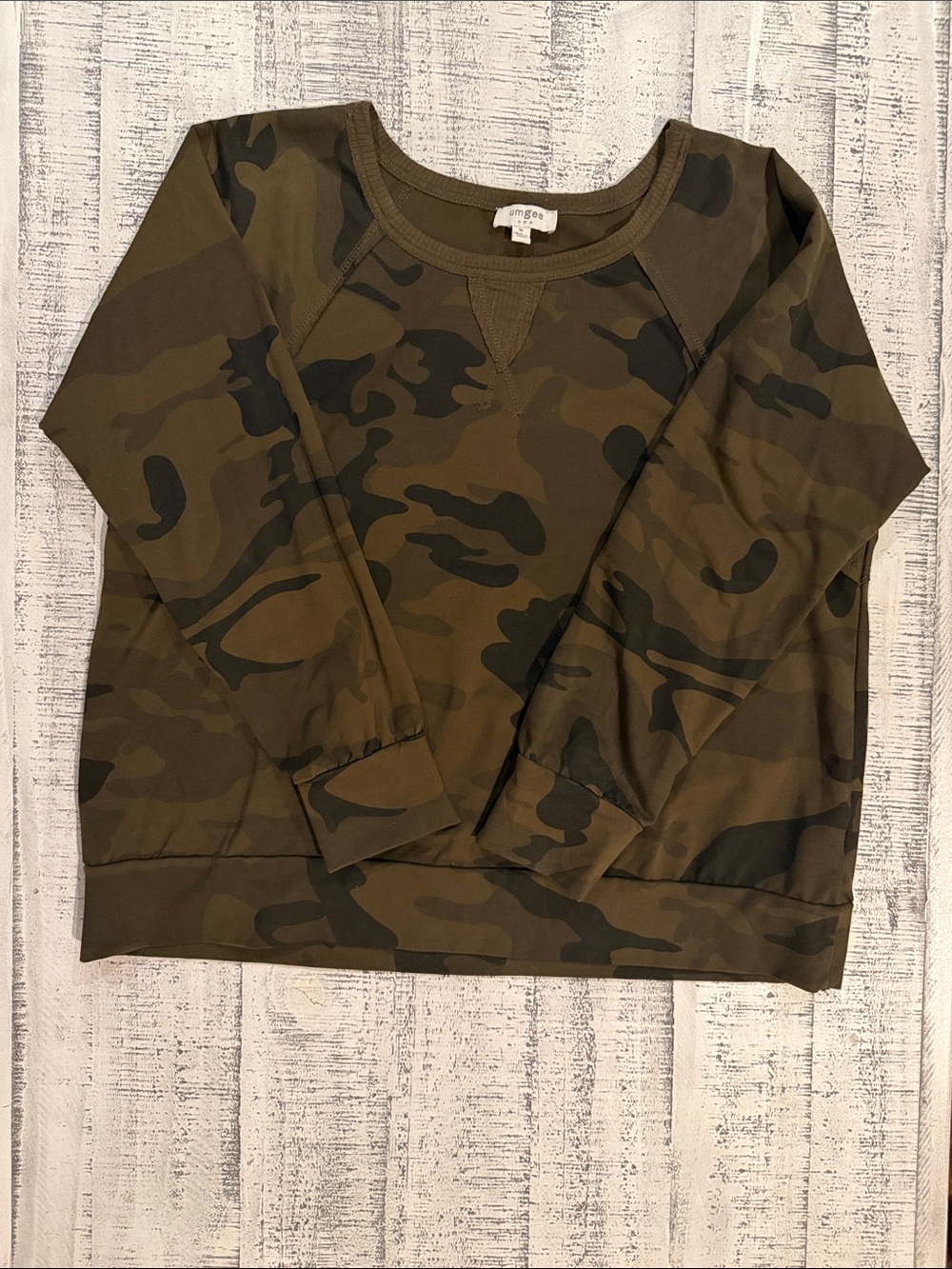 Classic Camo Crewneck Sweatshirt